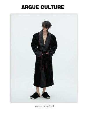 desc::luxury-velvet-padded-robe-mens-streetwear-loungewear-detail-img-5
