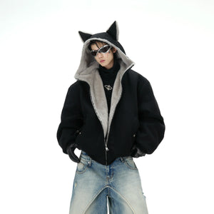 Fox reversible hoodie showing cotton side with breathable fabric for stylish streetwear looks