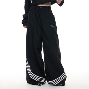 Back view of retro stand-up collar jacket showcasing unique street-ready design details