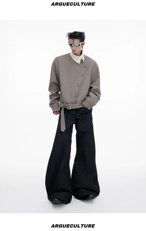 desc::mens-asymmetric-pointed-collar-vintage-shirt-jacket-detail-img-10