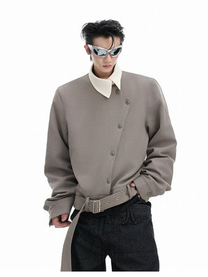 desc::mens-asymmetric-pointed-collar-vintage-shirt-jacket-detail-img-4