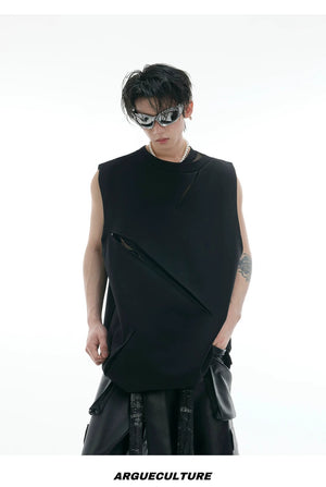 desc::mesh-cutout-sleeveless-tank-top-streetwear-slim-vest-detail-img-11