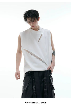 desc::mesh-cutout-sleeveless-tank-top-streetwear-slim-vest-detail-img-14