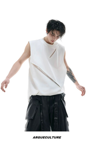 desc::mesh-cutout-sleeveless-tank-top-streetwear-slim-vest-detail-img-15