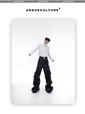 desc::metal-detail-shoulder-pad-mock-neck-streetwear-tee-detail-img-8