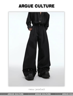 desc::metal-rivet-wide-leg-drape-trousers-cyber-street-style-detail-img-4