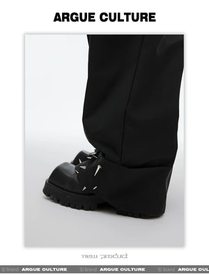 desc::metal-rivet-wide-leg-drape-trousers-cyber-street-style-detail-img-7