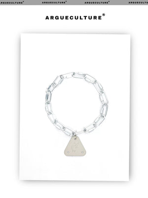 desc::metal-triangle-pendant-punk-heavy-industrial-necklace-detail-img-1