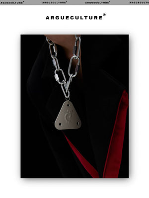 desc::metal-triangle-pendant-punk-heavy-industrial-necklace-detail-img-6