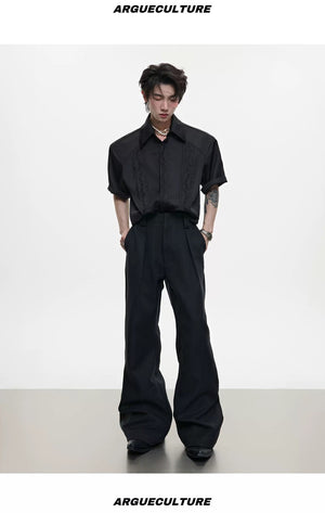desc::old-money-flared-trousers-loose-casual-bootcut-pants-detail-img-11