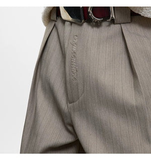 desc::old-money-flared-trousers-loose-casual-bootcut-pants-detail-img-4