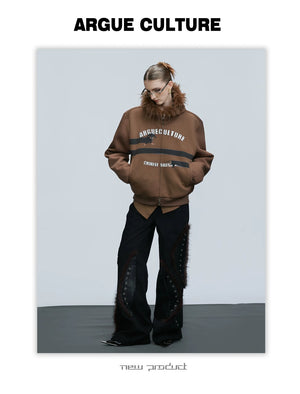 desc::oversized-dachshund-fur-collar-zip-up-hoodie-for-men-detail-img-10