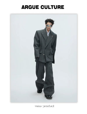 desc::oversized-deconstructed-wool-blazer-set-with-cinched-waist-detail-img-19