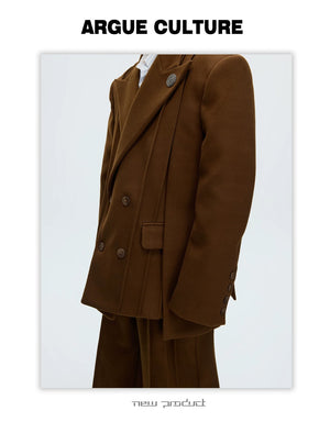 desc::oversized-deconstructed-wool-blazer-set-with-cinched-waist-detail-img-9