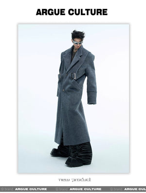 desc::oversized-deconstructed-wool-coat-with-shoulder-pads-detail-img-6