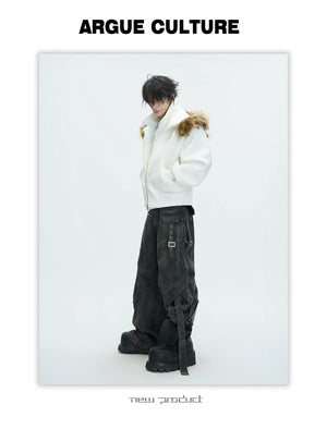desc::oversized-fake-two-piece-sherpa-lined-hoodie-detail-img-22