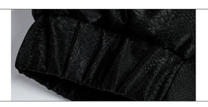 desc::oversized-faux-leather-fur-jacket-goth-streetwear-coat-detail-img-7