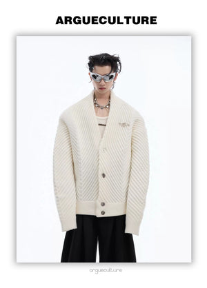 desc::oversized-heavyweight-ribbed-v-neck-knit-cardigan-detail-img-17