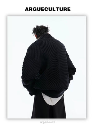 desc::oversized-heavyweight-ribbed-v-neck-knit-cardigan-detail-img-21