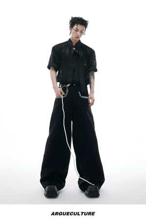 desc::oversized-hollow-out-cooling-tee-with-metal-detail-detail-img-10