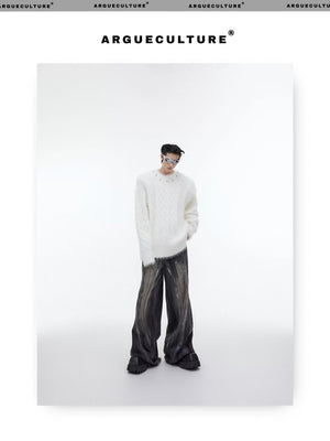 desc::oversized-metal-button-knit-sweater-unisex-streetwear-detail-img-1