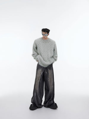 oversized-metal-button-knit-sweater-unisex-streetwear-gray