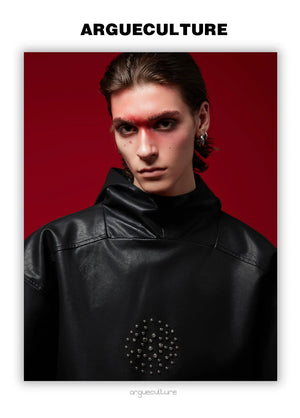 desc::oversized-punk-pu-leather-hoodie-with-rivet-accents-detail-img-12