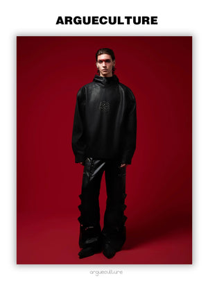 desc::oversized-punk-pu-leather-hoodie-with-rivet-accents-detail-img-13