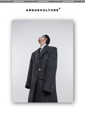 desc::oversized-shoulder-pad-wool-trench-coat-with-metal-buckle-detail-img-7