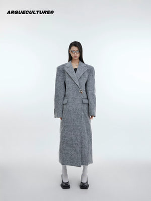 oversized-shoulder-pad-wool-trench-coat-with-metal-buckle-light-gray