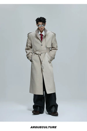 desc::oversized-stripe-patchwork-trench-coat-streetwear-long-jacket-detail-img-12