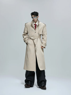 oversized-stripe-patchwork-trench-coat-streetwear-long-jacket-khaki