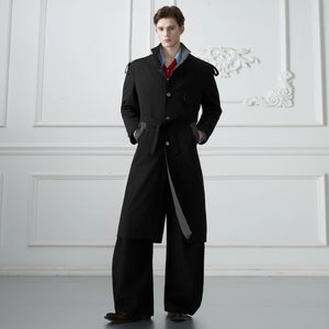 Close up of the stripe patchwork and waterproof cotton fabric detail