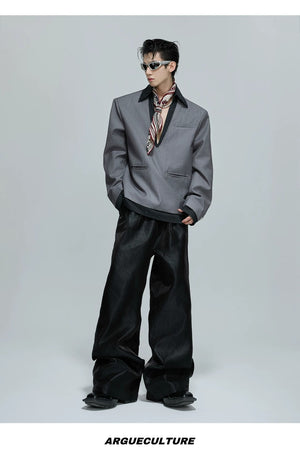 desc::oversized-striped-faux-two-piece-blazer-jacket-detail-img-10