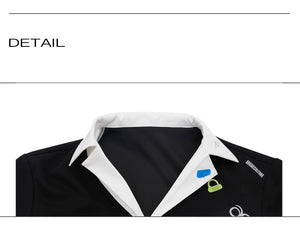 desc::oversized-v-neck-faux-two-piece-graphic-sticker-polo-tee-detail-img-18