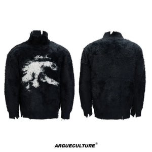 oversized-year-of-the-horse-patchwork-mock-neck-sweater-black