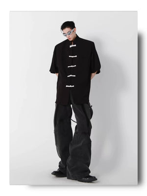 desc::padded-shoulder-chinese-frog-button-streetwear-tee-detail-img-7