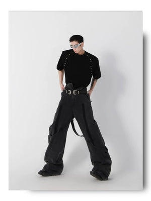 desc::padded-shoulder-metal-bead-boxy-tee-unisex-streetwear-detail-img-12