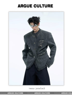 desc::pearl-embellished-boucl-jacket-luxury-cropped-streetwear-detail-img-9