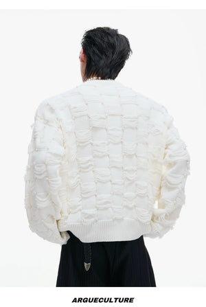 desc::pearl-embellished-v-neck-deconstructed-knit-sweater-detail-img-10