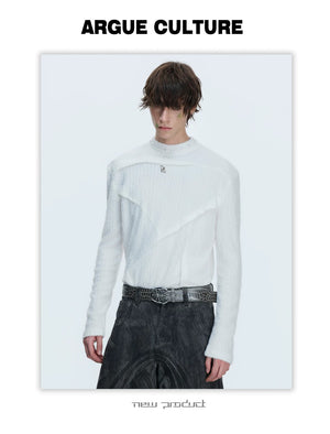 desc::pearl-mock-neck-slim-fit-long-sleeve-streetwear-tee-detail-img-5