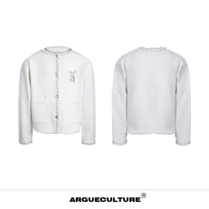 pearl-trim-glitter-knit-jacket-loose-street-cardigan-red