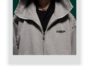 desc::pearl-trim-zip-up-hoodie-loose-streetwear-jacket-detail-img-1