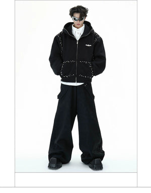 desc::pearl-trim-zip-up-hoodie-loose-streetwear-jacket-detail-img-20