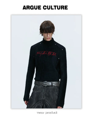 desc::plush-mock-neck-deconstructed-slim-long-sleeve-tee-detail-img-6