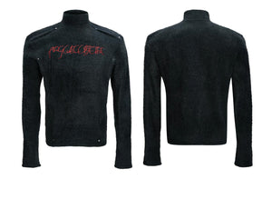 desc::plush-mock-neck-deconstructed-slim-long-sleeve-tee-detail-img-8