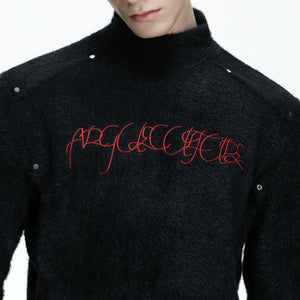 Lifestyle shot of the deconstructed tee styled with cargo pants