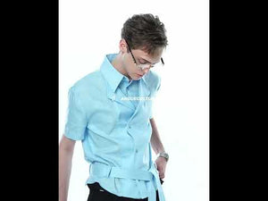 Relaxed Linen-Blend Embroidered Shirt with Spread Collar video