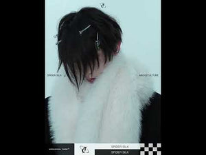 Video demonstration of premium faux mink scarf styling for winter streetwear