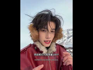 Faux Snow Fox Fur Thorn-Splice Earmuffs in Brown video